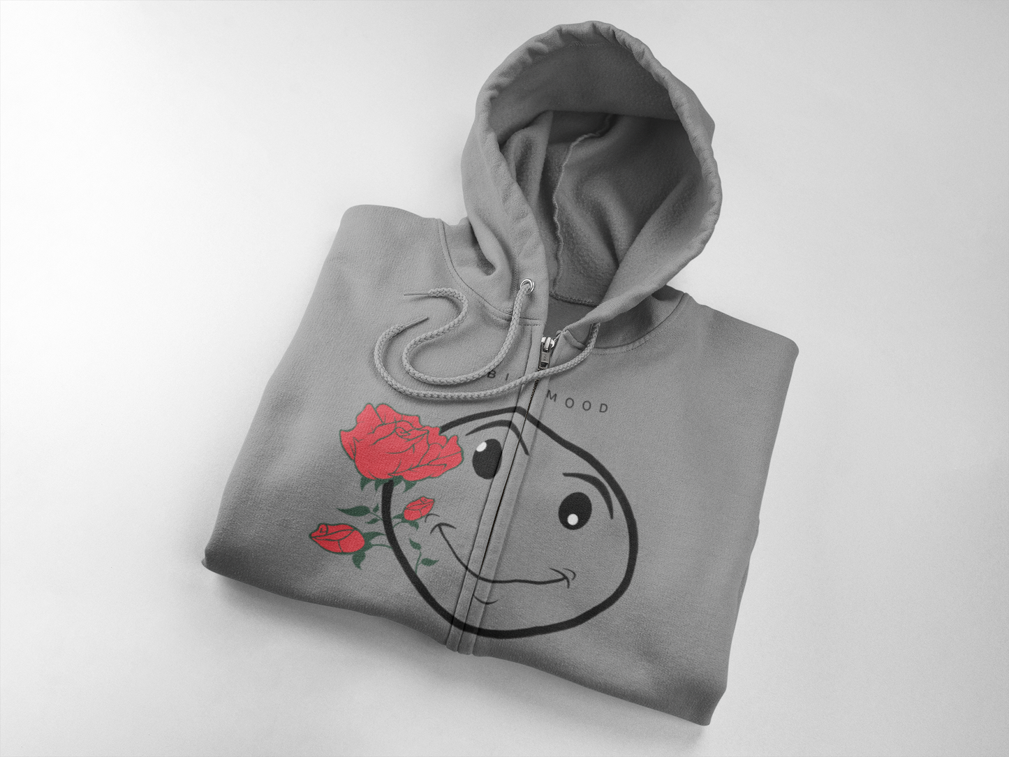 Big Mood Floral Zipper