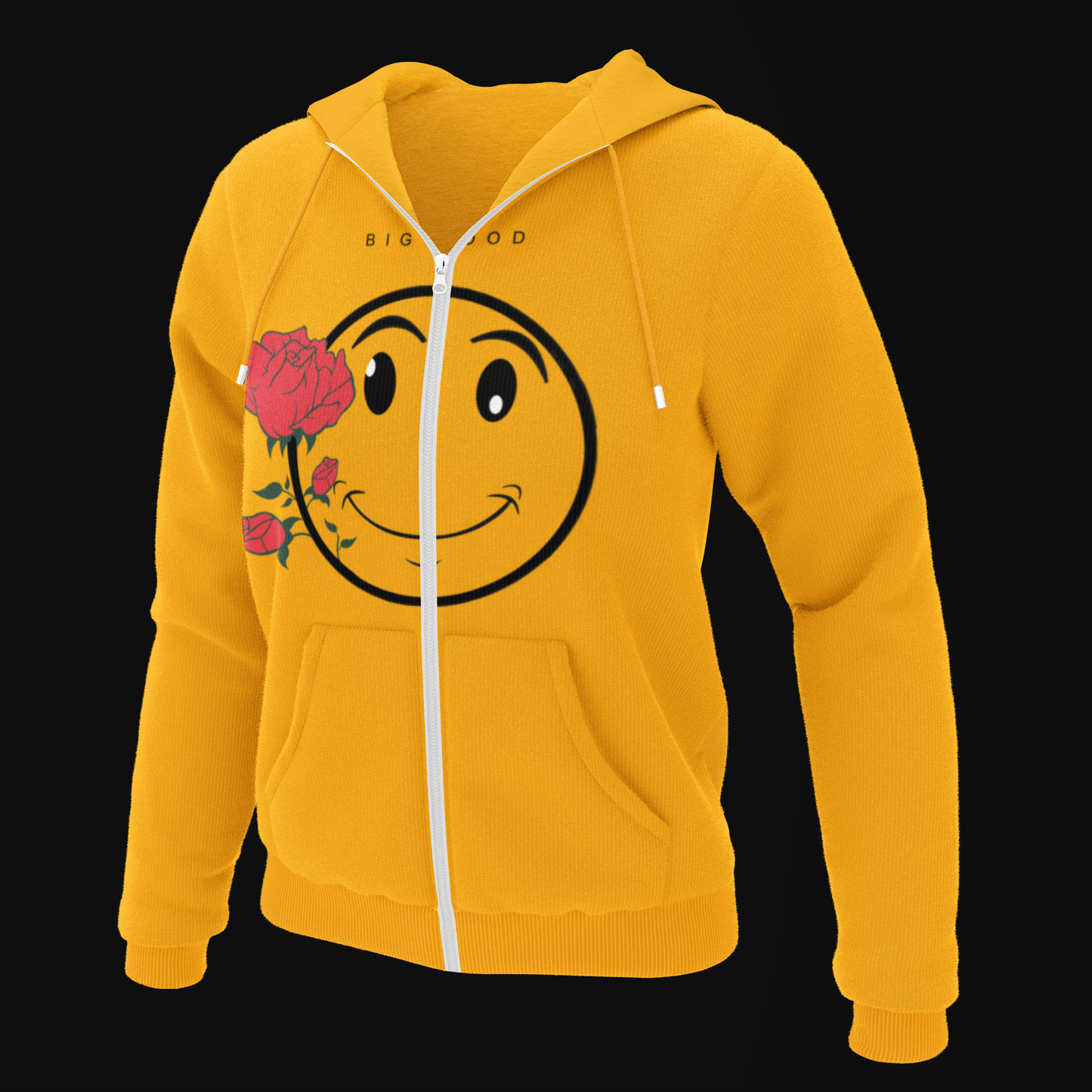 Big Mood Floral Zipper