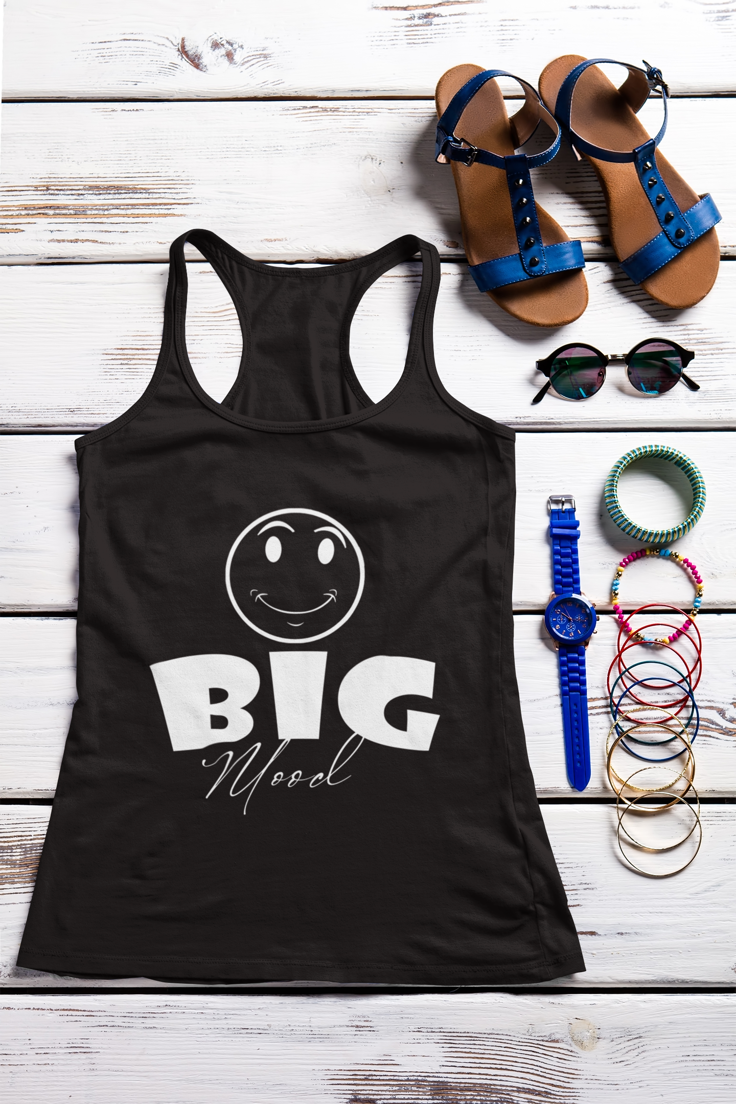 Big Mood Racer tank